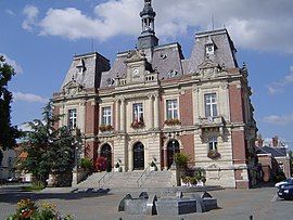 The town hall in Doullens