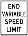 R2-13 End variable speed limit