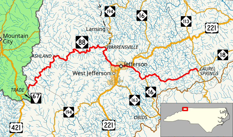 File:NC 88 map.svg