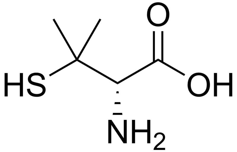 File:Penicillamine structure.png