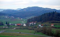 View of Pijavice from Skrovnik (south)