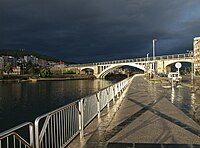 Bridge and Paseo Marítimo de Pontevedra