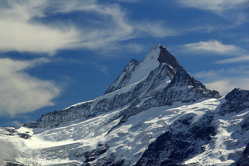 File:Schreckhorn peak.jpg