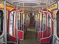 The inside of a SkyTrain MK I.