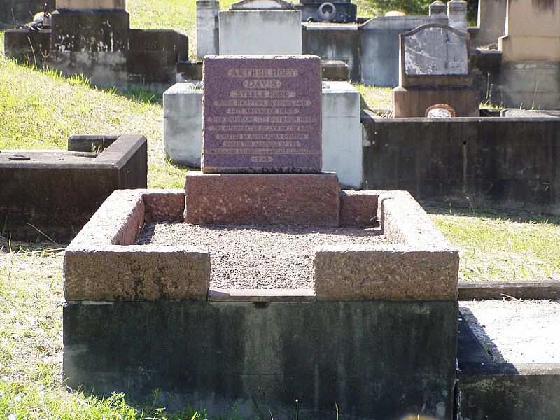 File:Steele Rudd's grave.jpg