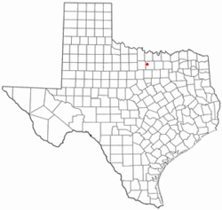 Location of Chico, Texas