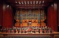 Image 20Apo Hsu and the NTNU Symphony Orchestra on stage in the National Concert Hall in Taipei and Play Saint-Saens's Organ Symphony No. 3 (from Culture of Taiwan)