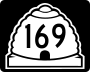 State Route 169 marker