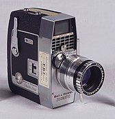 Bell & Howell Zoomatic movie camera used to shoot the Zapruder film, in the collection of the U.S. National Archives