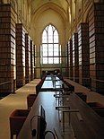 The IMEC library, in the former abbey church