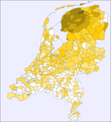 Map of the Netherlands