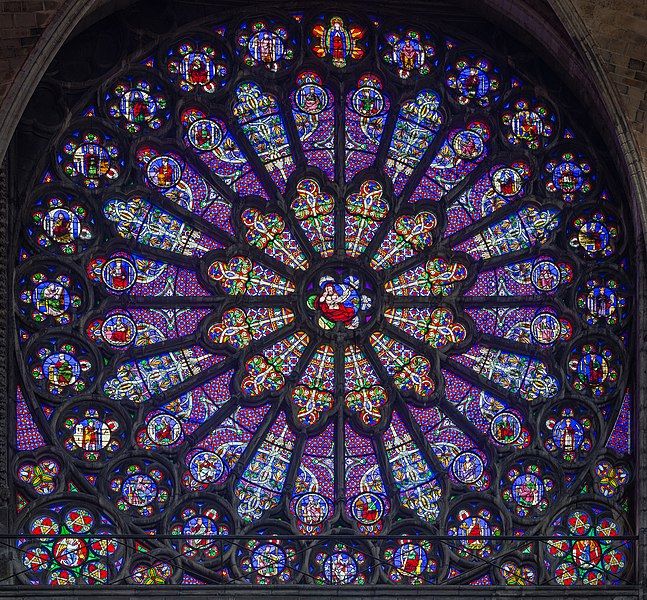 Basilica of St Denis, Paris.