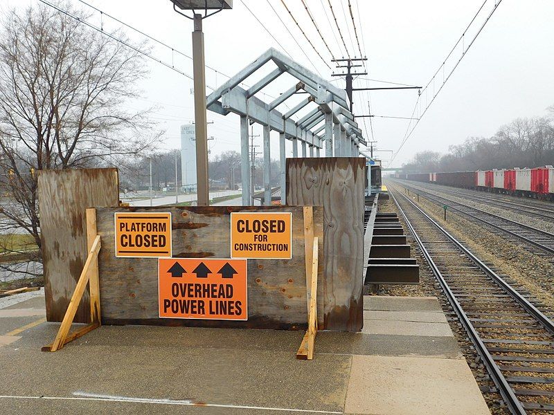 File:Calumet station construction.jpg