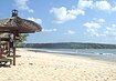 Jimbaran beach. Tourism has been supporting the island's development.