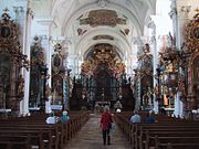 Interior of Rheinau Abbey