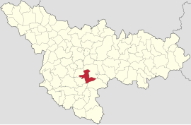 Location in Timiș County