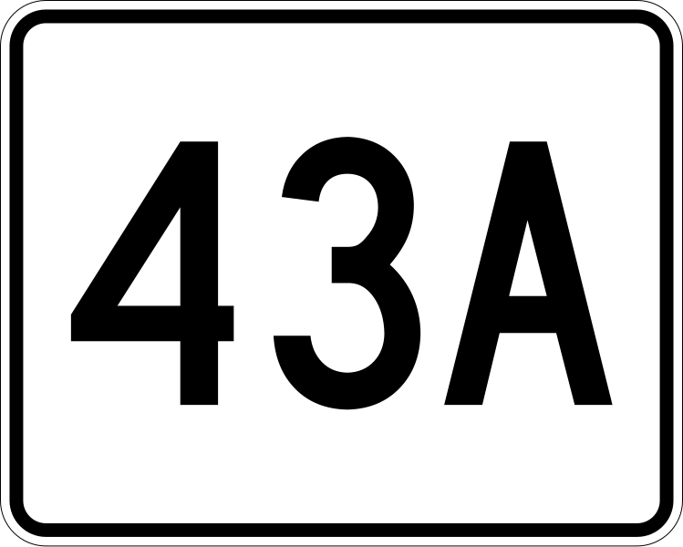 File:MA Route 43A.svg