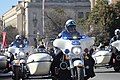 Image 33Washington, D.C., police on Harley-Davidson motorcycles escort the March for Life protest on Constitution Avenue in January 2018. (from Washington, D.C.)