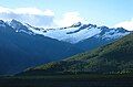 Southeast aspect with Avalanche Glacier. Rob Roy Peak to left.