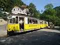 Kirnitzschtal Tramway at the Forsthaus halt near Mittelndorf