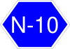 National Highway 10 shield}}