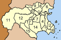 Map of districts