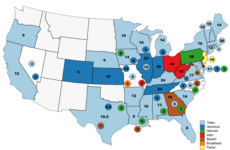 File:1876DemocraticPresidentialNomination1stBallotAfter.png