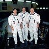 The Apollo 8 crew portrait