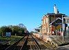 The track side of Appledore station in 2007