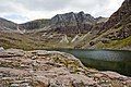 The triple buttresses of Coire Mhic Fearchair behind Beinn Eighe