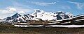 Hilda Peak (left), Mt. Athabasca (center), Mt. Andromeda (right) from the north