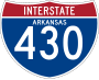 Interstate 430 marker