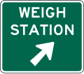 D8-3 Weigh station (diagonal right arrow)