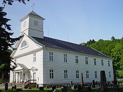 View of the Mandal Church