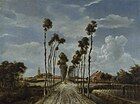 Meindert Hobbema - The Avenue at Middelharnis(1689)