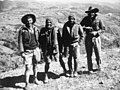 Image 84Four members of the Australian contingent to Mission 204 in Yunnan Province, China, during 1942 (from Military history of Australia during World War II)