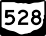 State Route 528 marker