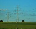 Feeding of 30 kV-circuits of powerline Vohenstrauss-Eslarn into conductors on lowest crossbar at next pylon