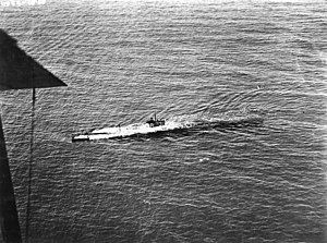 USS R-3 surfacing, circa 1920