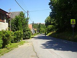 Street in Velká Lečice