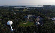 Aerial photo of Wellfleet Elementary, 2017