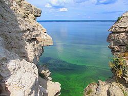 A cave system, a protected area of Russia, in Kamsko-Ustyinsky District