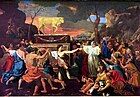 Nicolas Poussin- The Adoration of the Golden Calf, (1633–1634)