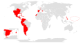 Image 25Map of territories that were once part of the Spanish Empire (from History of Spain)