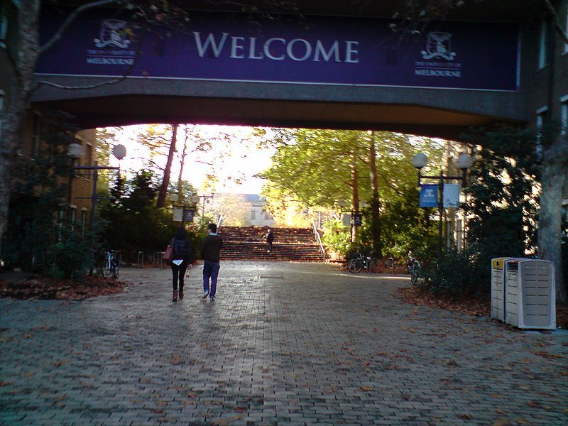 File:WelcomeToUniMelb.JPG