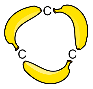 File:Bananenbindung Cyclopropan.svg