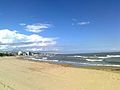 Beach. View from the West