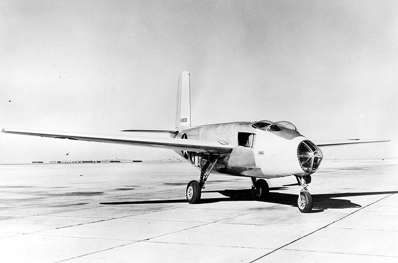 File:Douglas XB-43 parked.jpg