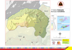 Official map of the Administrative post