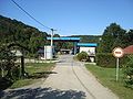 Border crossing with Slovenia at Blaževci.